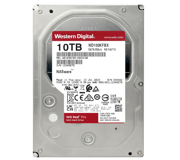 Western Digital GmbH WD103KFBX - Disque dur 3.5" interne - 1