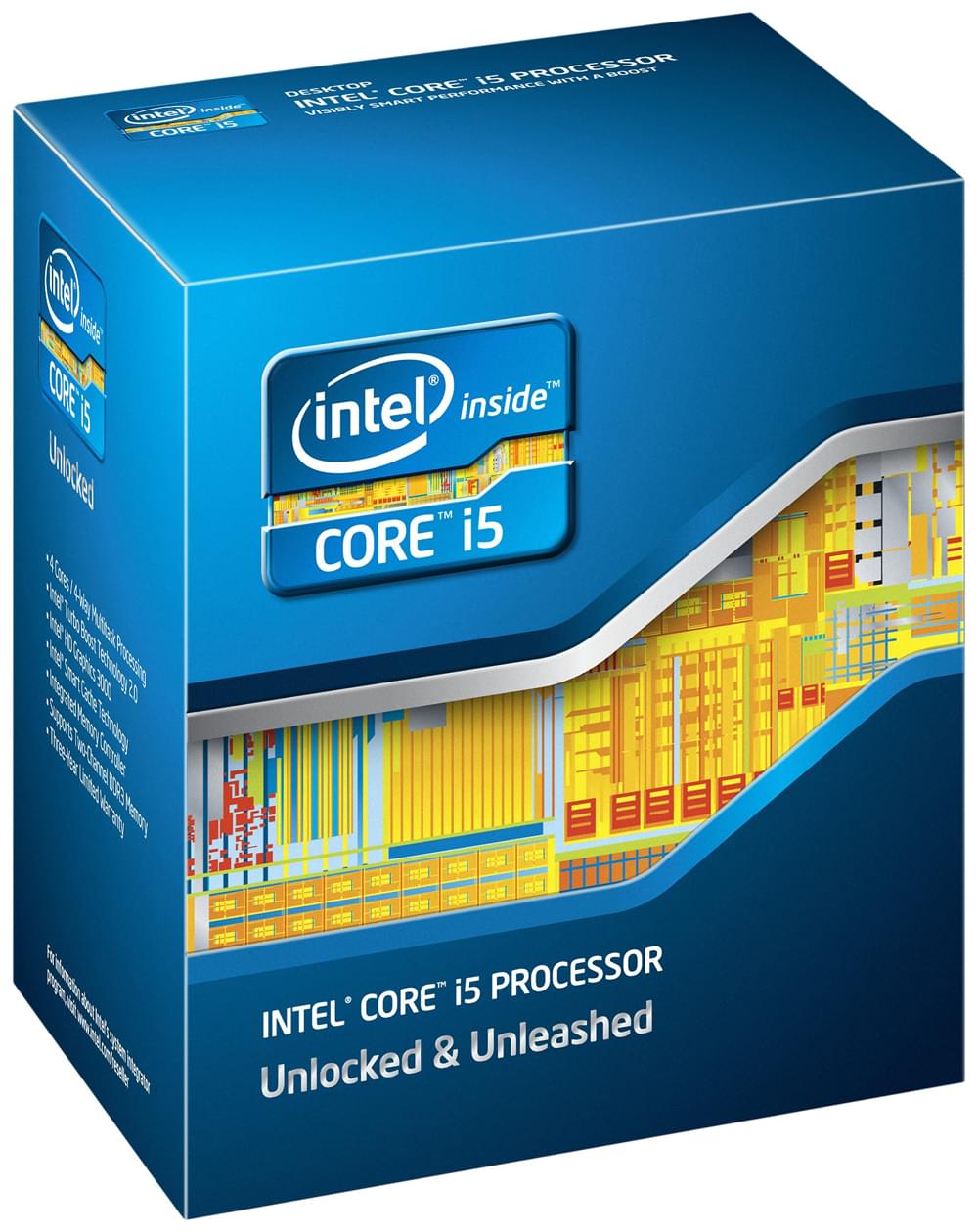 Intel Core i5 2500K - 3.3GHz - Processeur Intel - Cybertek.fr - 0