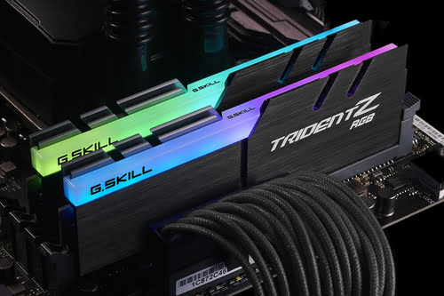 G.Skill Trident Z RGB 16Go (2x8Go) DDR4 3200MHz - Mémoire PC G.Skill sur Cybertek.fr - 2
