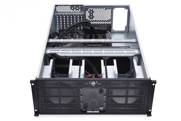Alphacool Rack ES 4U Gris - Boîtier PC Alphacool - Cybertek.fr - 8