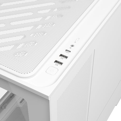 Asus Prime AP202 TG ARGB Blanc Blanc - Boîtier PC Asus - 11