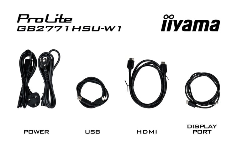 Iiyama 27 pouces  GB2771HSU-W1 - Ecran PC Iiyama - Cybertek.fr - 12