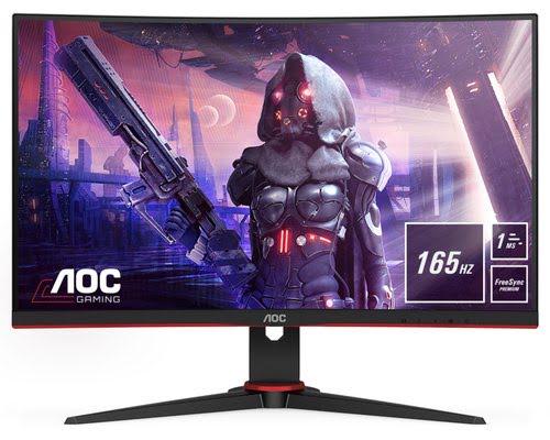 image produit AOC C24G2AE/BK - 23.6" CURVE FHD 165Hz Cybertek