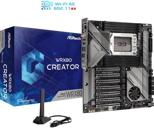 ASRock WRX80 Creator R2.0 E-ATX  - Carte mère ASRock - Cybertek.fr - 4