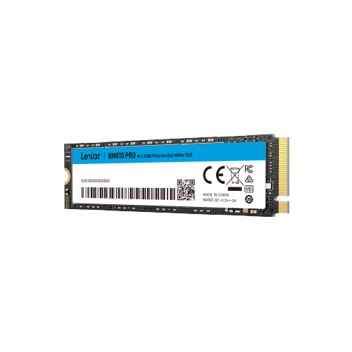 Lexar NM610Pro#  PCI-E 3.0 - Disque SSD Lexar - Cybertek.fr - 1