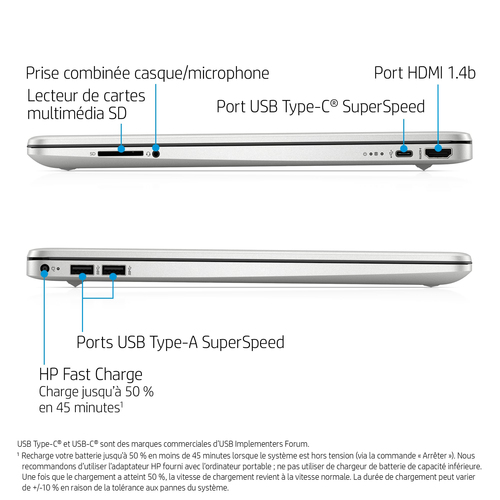 HP 9Y108EA#ABF - PC portable HP - Cybertek.fr - 5