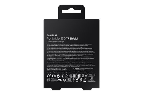Samsung T7 SHIELD 4To Black (MU-PE4T0S/EU) - Achat / Vente Disque SSD externe sur Cybertek.fr - 8