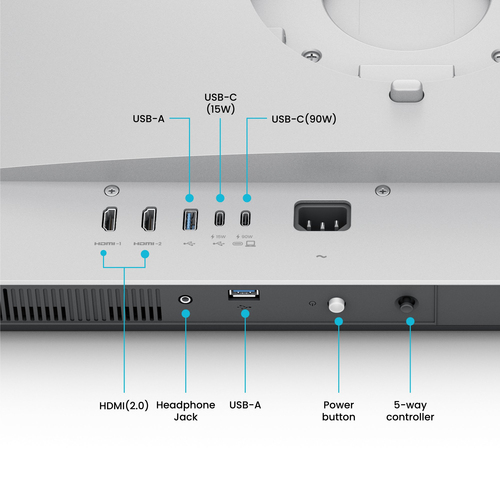 BenQ 27 pouces  9H.LMWLB.QBE - Ecran PC BenQ - Cybertek.fr - 2