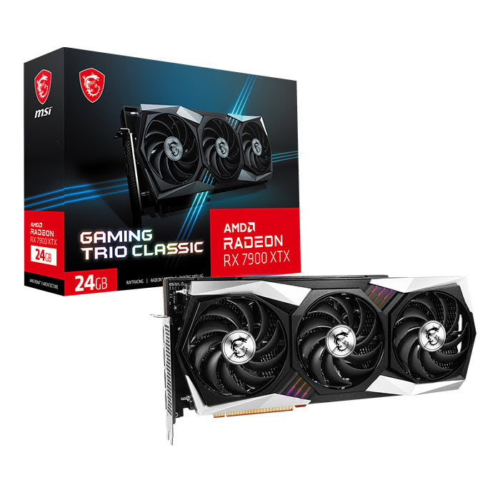 MSI Radeon RX 7900 XT Gaming Trio Classic 20G - Carte graphique - 0