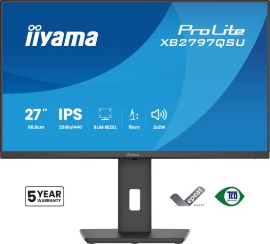 Iiyama 27 pouces  XB2797QSU-B1 - Ecran PC Iiyama - Cybertek.fr - 1