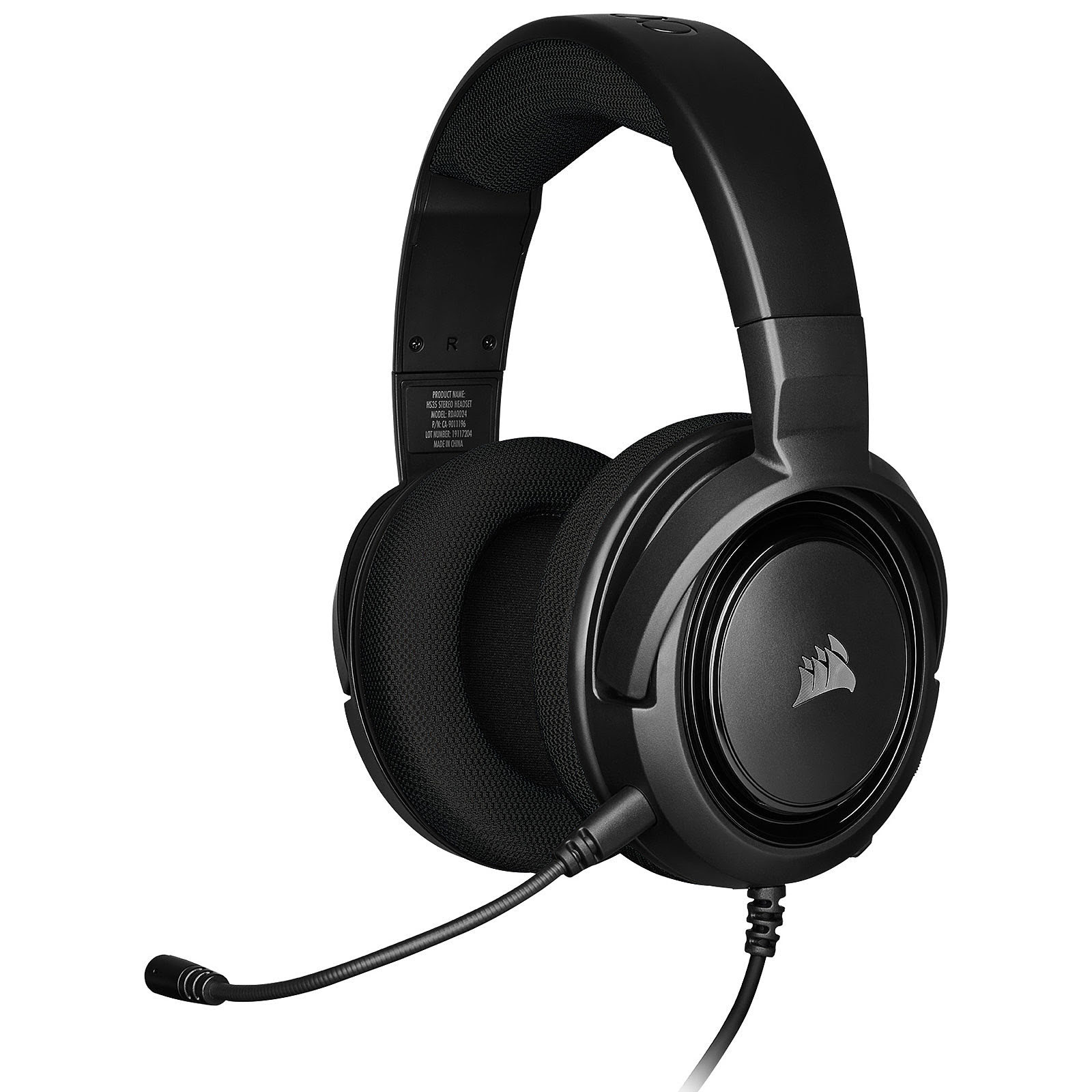 Corsair HS35 Stereo Stereo Noir - Micro-casque - Cybertek.fr - 0