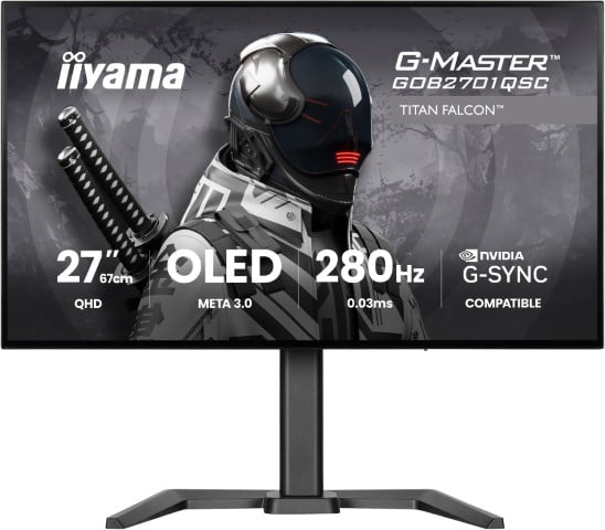 Iiyama 27 pouces  GOB2701QSC-B1 - Ecran PC Iiyama - Cybertek.fr - 0