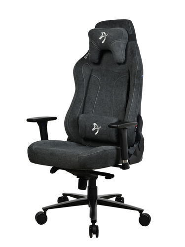 Arozzi Vernazza XL SoftFabric Gris - Siège PC Gamer - Cybertek.fr - 1