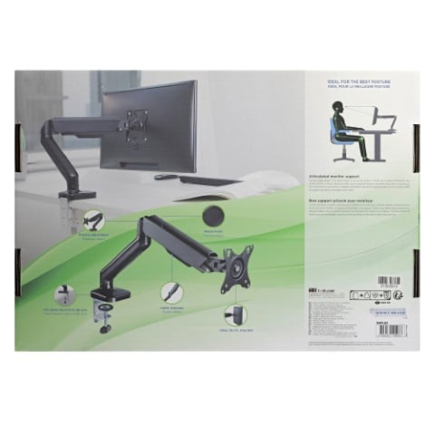 Support de bureau articulé 1 écran - Accessoire écran T'nB - 1