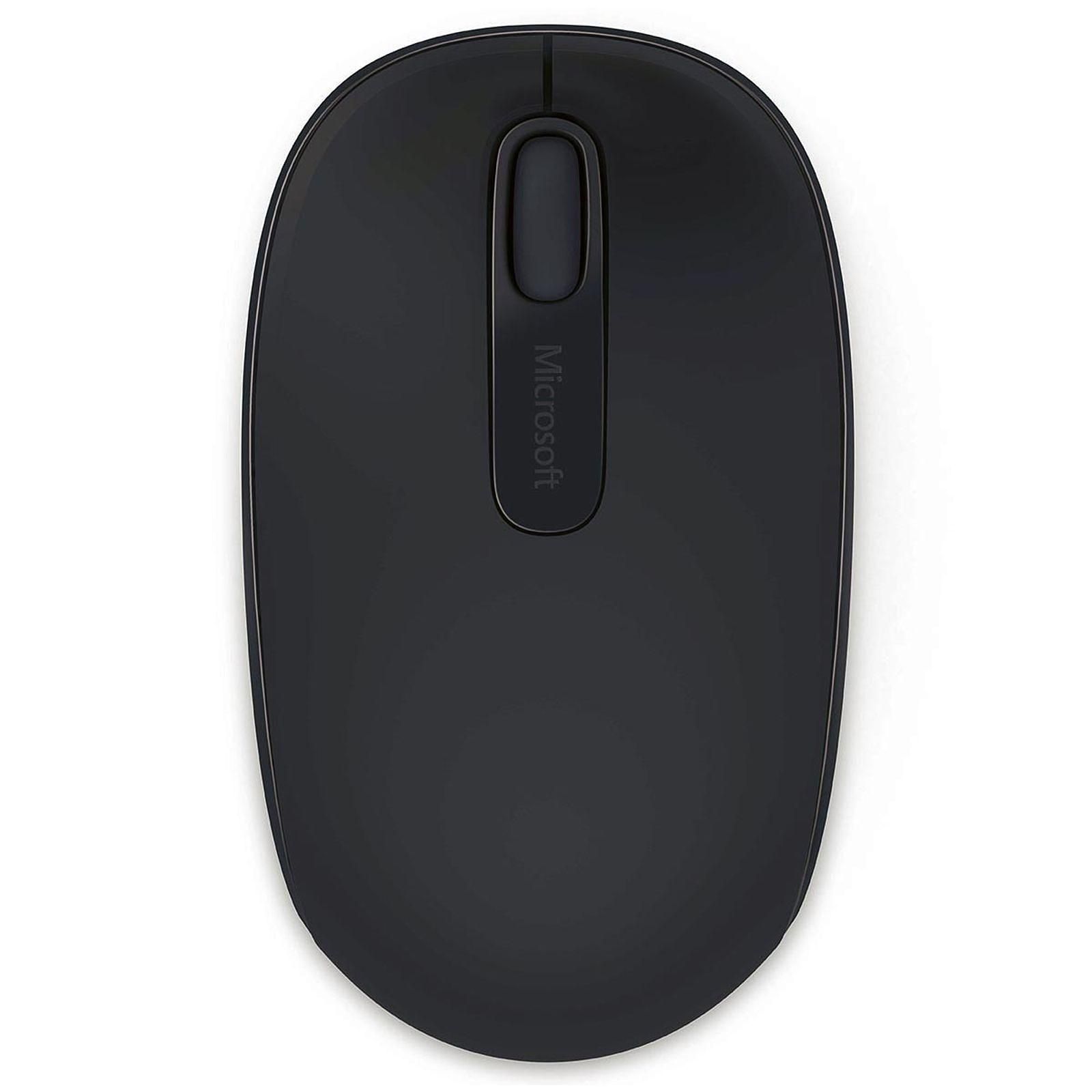 Microsoft Wireless Mobile Mouse 1850 Noire - Souris PC Microsoft - 0