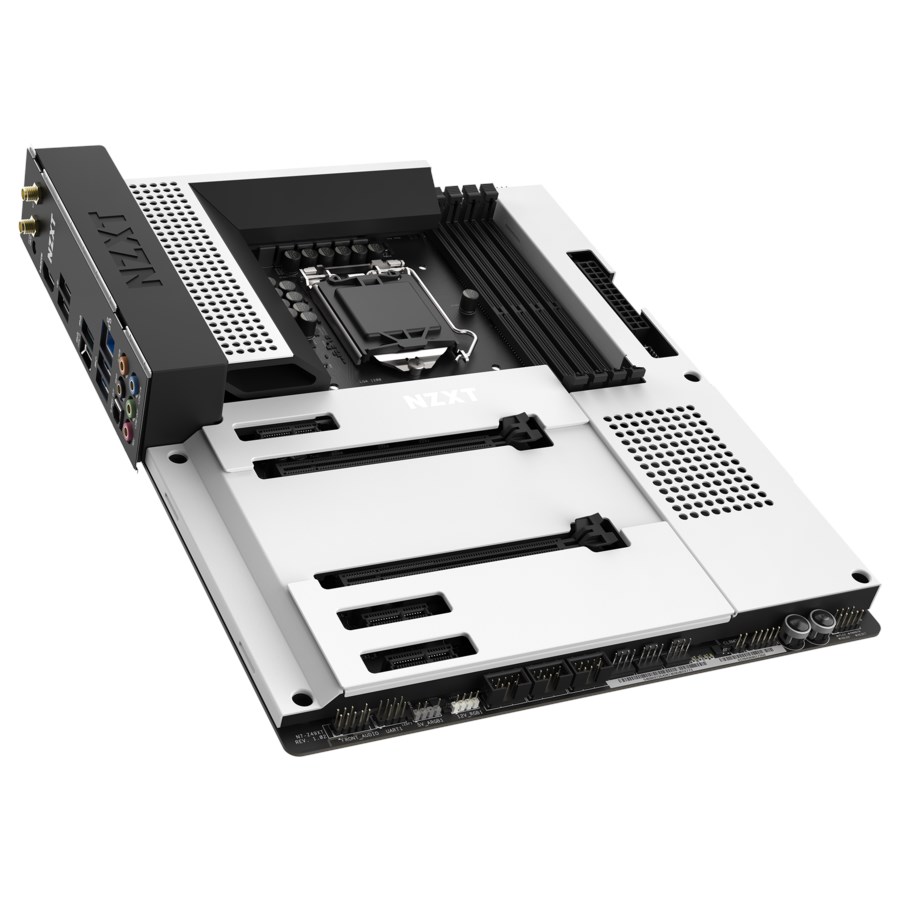 NZXT N7 Z490 Matte Blanc ATX  - Carte mère NZXT - Cybertek.fr - 1