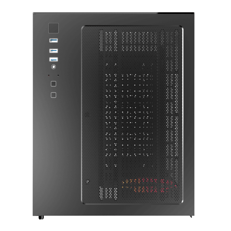 M.RED Crystal Sea Mini Noir Noir - Boîtier PC M.RED - Cybertek.fr - 7