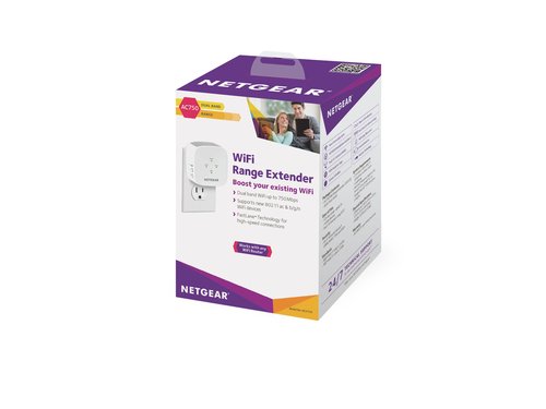 Netgear EX3110-100PES - Repeteur Wifi 5 AC750 - Cybertek.fr - 2