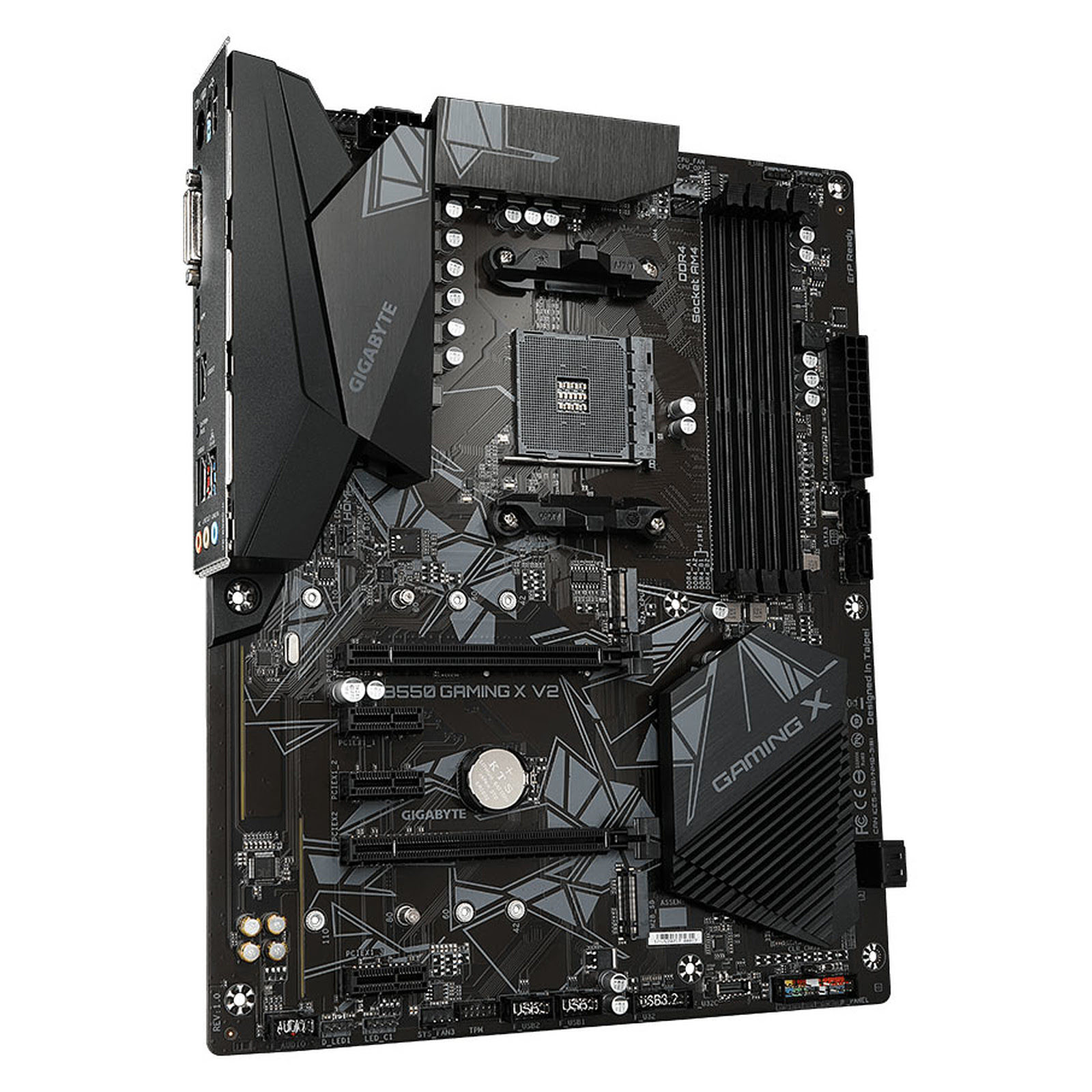 Gigabyte B550 GAMING X V2 ATX  - Carte mère Gigabyte - Cybertek.fr - 2