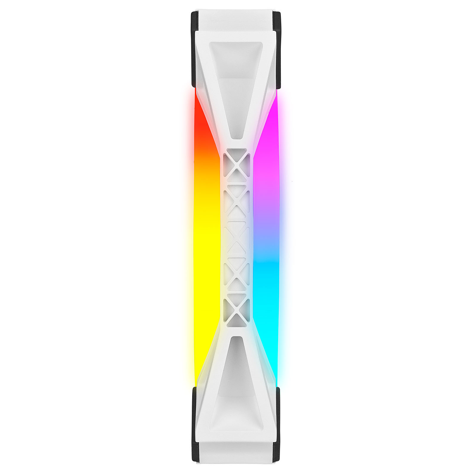 Corsair Kit x2 iCUE QL140 RGB Blanc 140mm - Ventilateur boîtier - 2