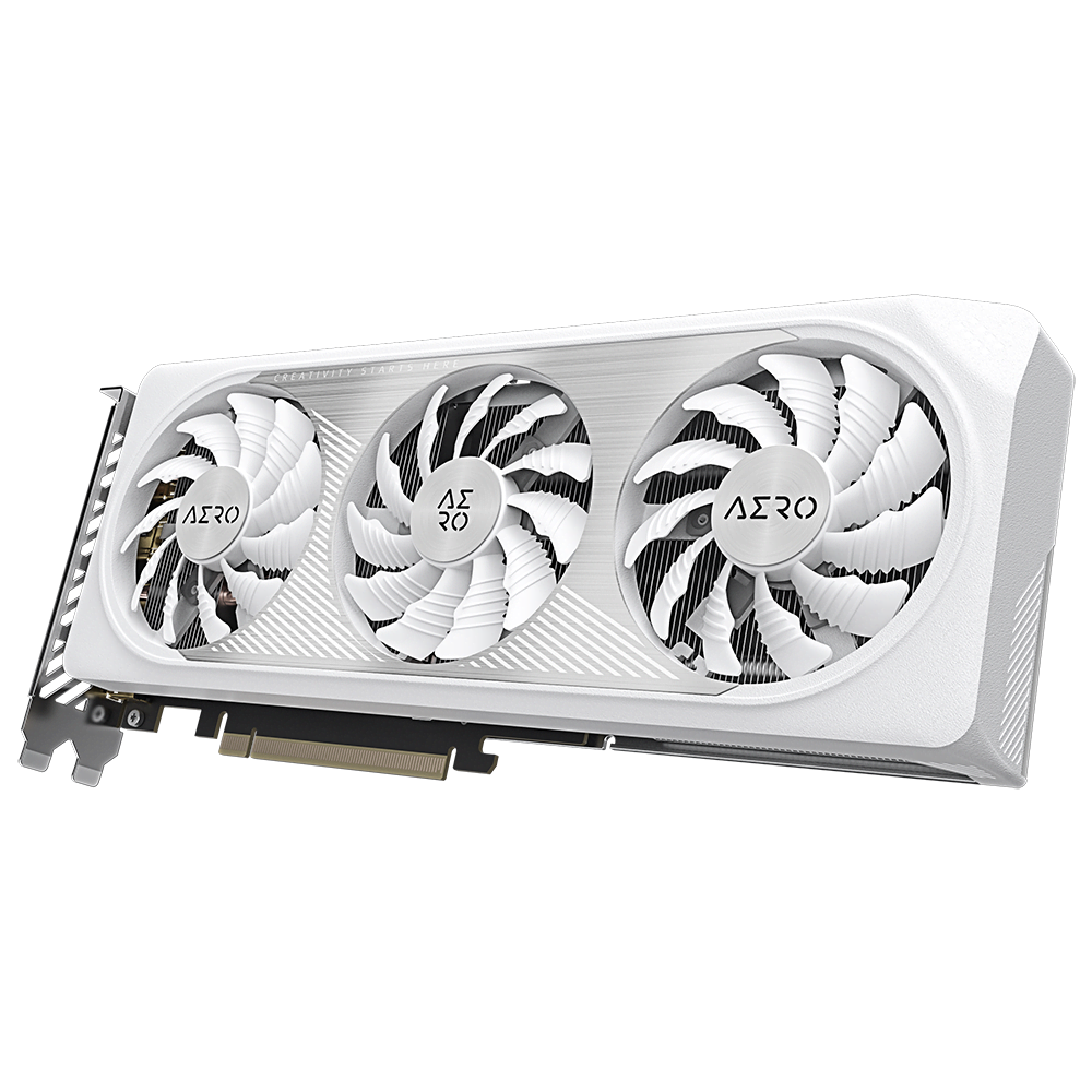 Gigabyte GeForce RTX 4060 AERO OC 8G  - Carte graphique Gigabyte - 5