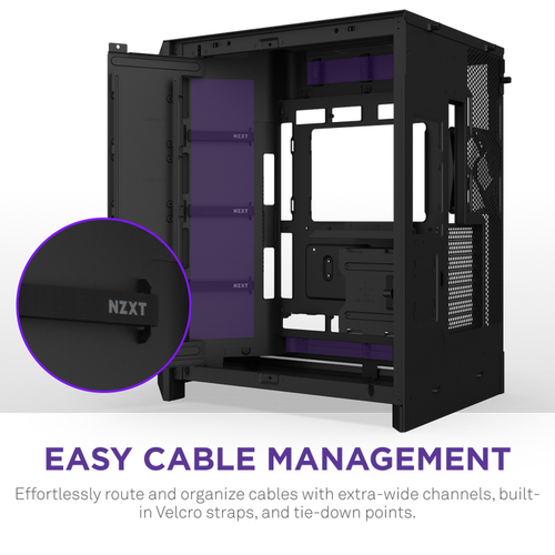 NZXT H9 Flow RGB+ Noir Noir - Boîtier PC NZXT - Cybertek.fr - 3