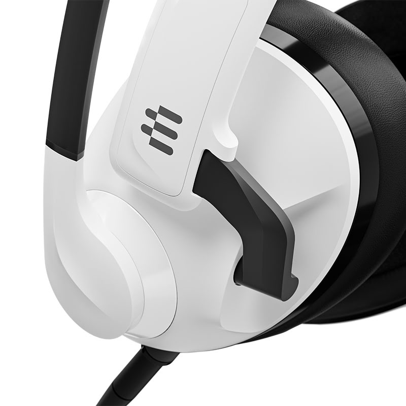 EPOS H3 Blanc Stereo Blanc - Micro-casque - Cybertek.fr - 5