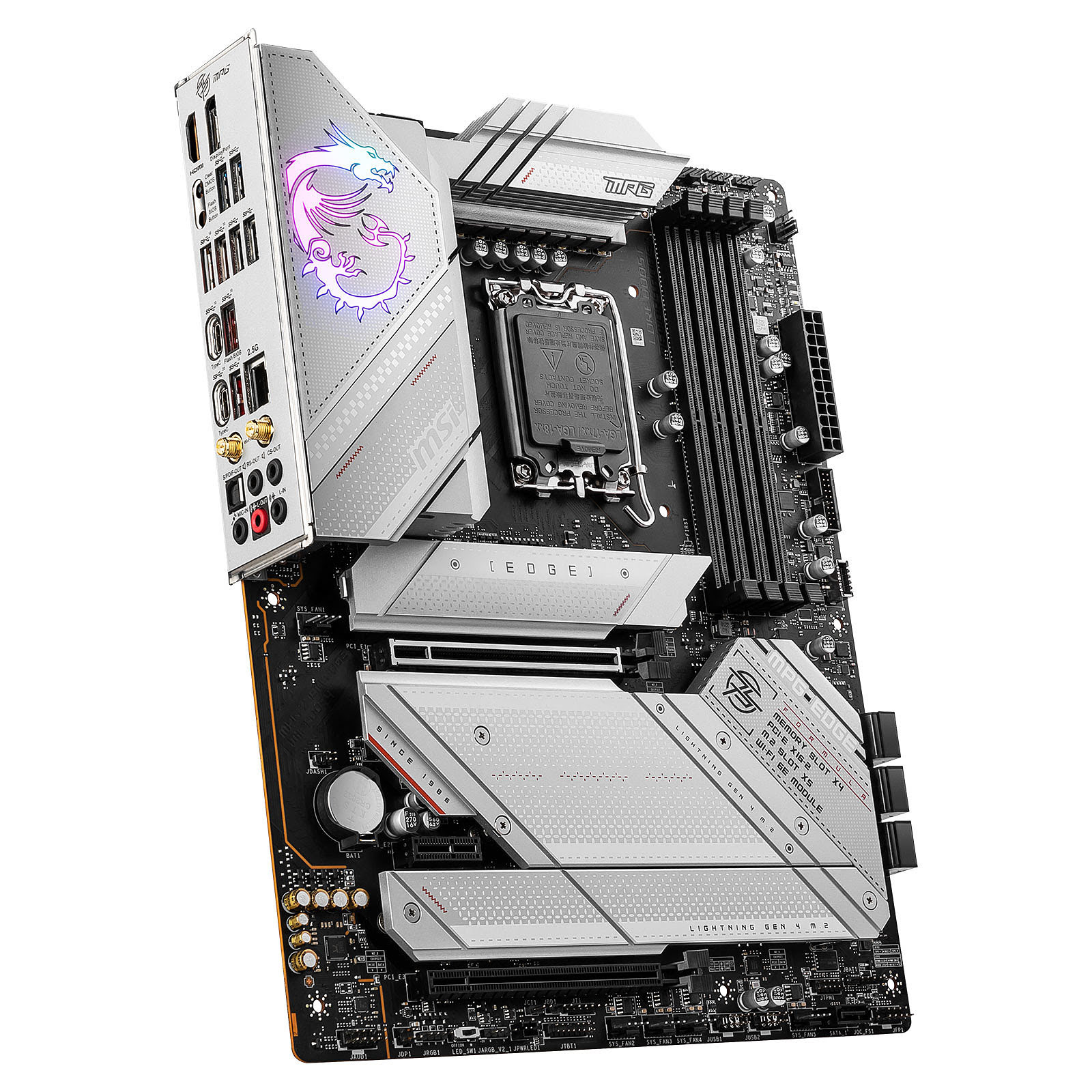 MSI MPG Z790 EDGE WIFI DDR4 ATX  - Carte mère MSI - Cybertek.fr - 2