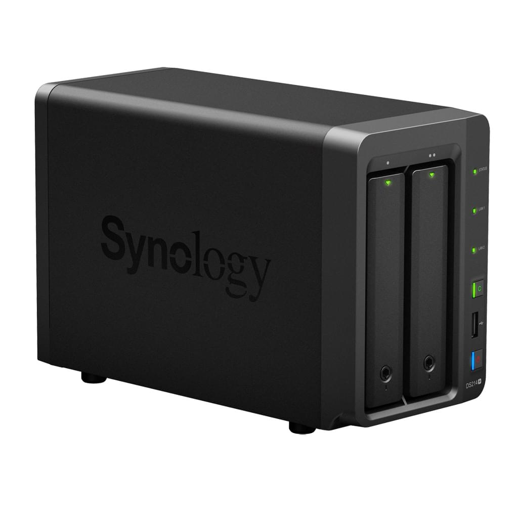 Synology DS214+ - 2 HDD - Serveur NAS Synology - Cybertek.fr - 0