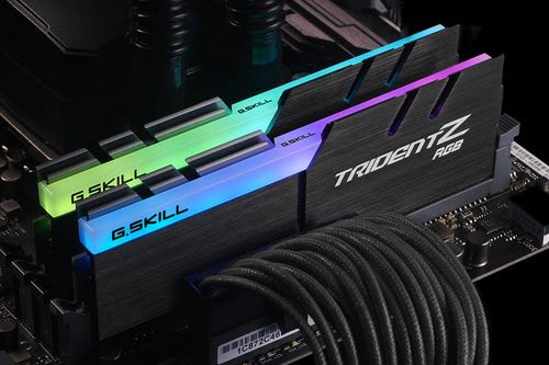 G.Skill Trident Z RGB 32Go (2x16Go) DDR4 3600MHz - Mémoire PC G.Skill sur Cybertek.fr - 3