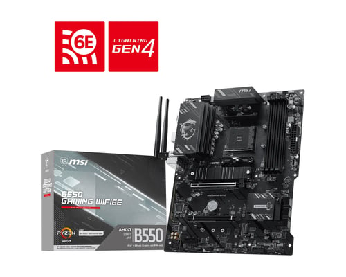 MSI B550 GAMING WIFI6 ATX  - Carte mère MSI - Cybertek.fr - 1