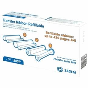 Consommable imprimante Sagem Ruban encre TTR 200R pour PF2840 (x3)