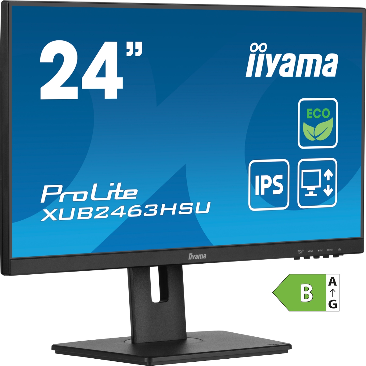 Iiyama 24"  XUB2463HSU-B1 - Ecran PC Iiyama - Cybertek.fr - 2