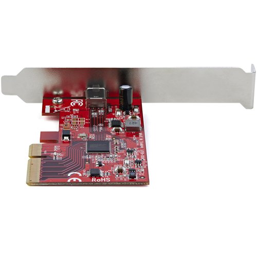 StarTech USB 3.2 Gen 2x2 PCIe Card - USB-C 20Gbps - Carte réseau - 3