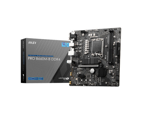 MSI PRO B660M-B DDR4 Micro-ATX  - Carte mère MSI - Cybertek.fr - 0