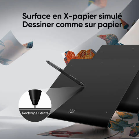 XPPEN Deco Pro XLW Gen 2/5080LPI/15"/Noir - Tablette graphique - 5