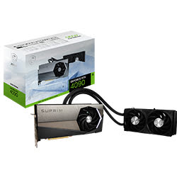 image produit MSI GeForce RTX 4090 SUPRIM LIQUID X 24G - DLSS3 Cybertek