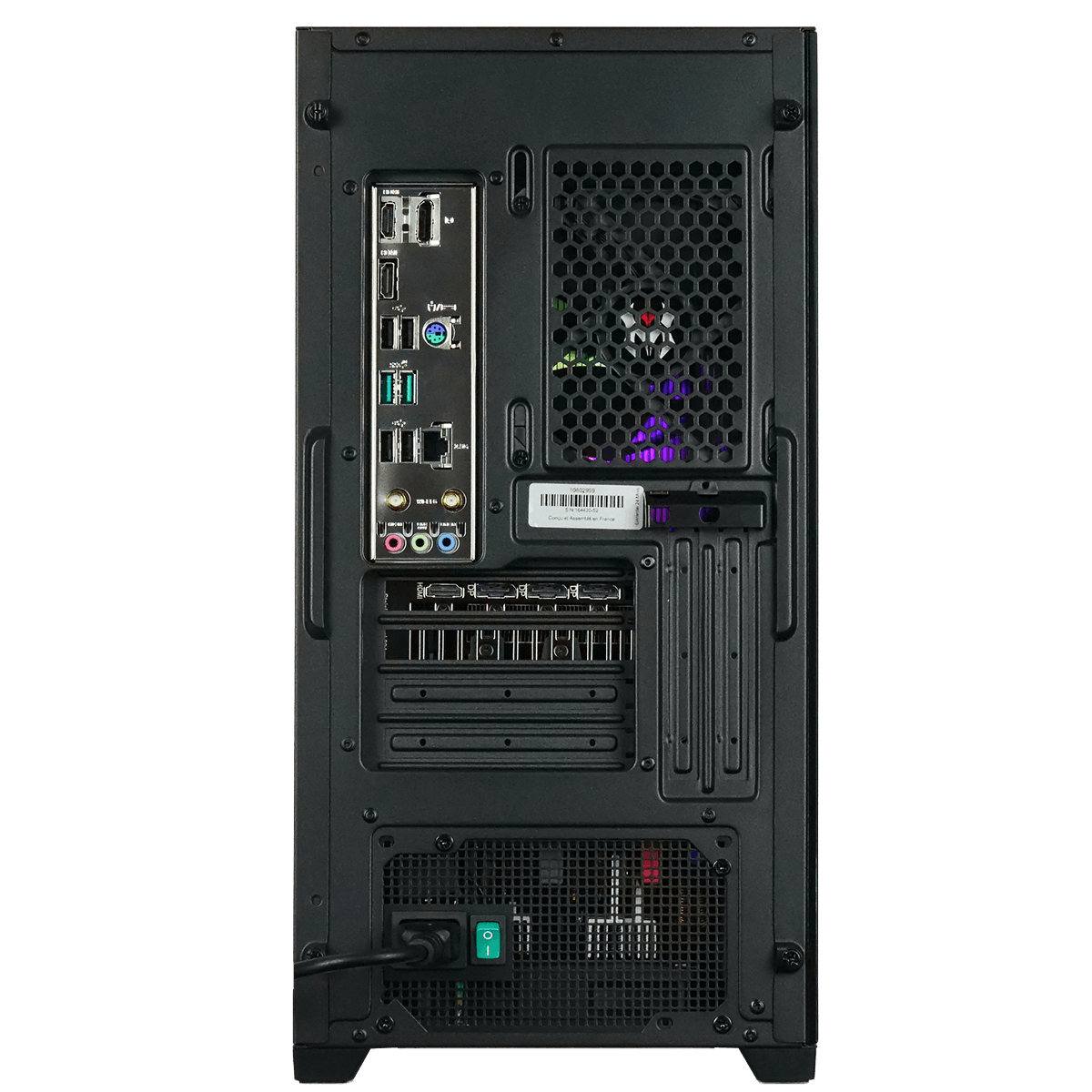 Cybertek SMARTY - I5-14400F/5060Ti-16Go/32Go/1To - CYB-GB (PCG-10602999) - Achat / Vente PC Fixe sur Cybertek.fr - 5