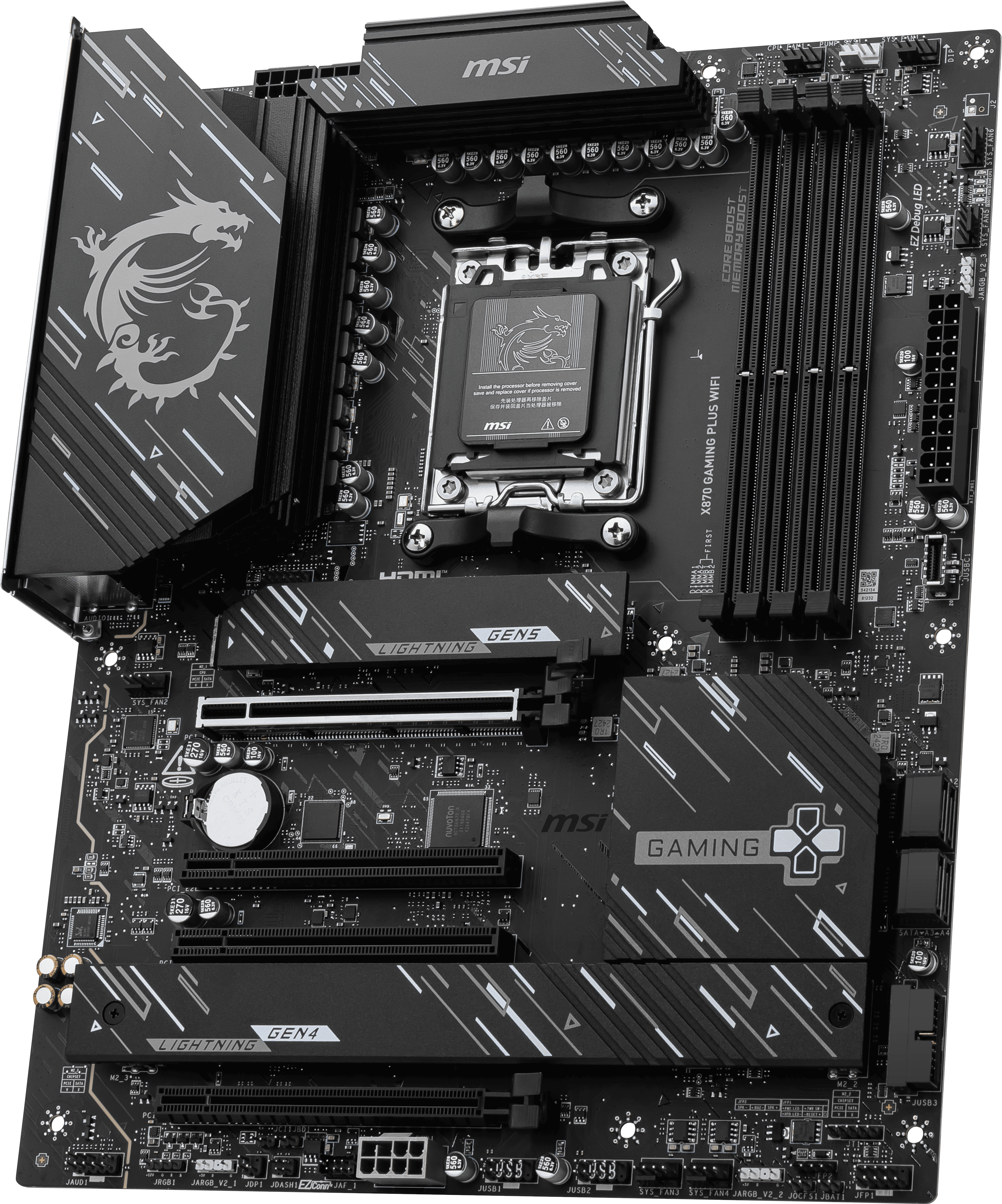 MSI X870 GAMING PLUS WIFI ATX  - Carte mère MSI - Cybertek.fr - 4