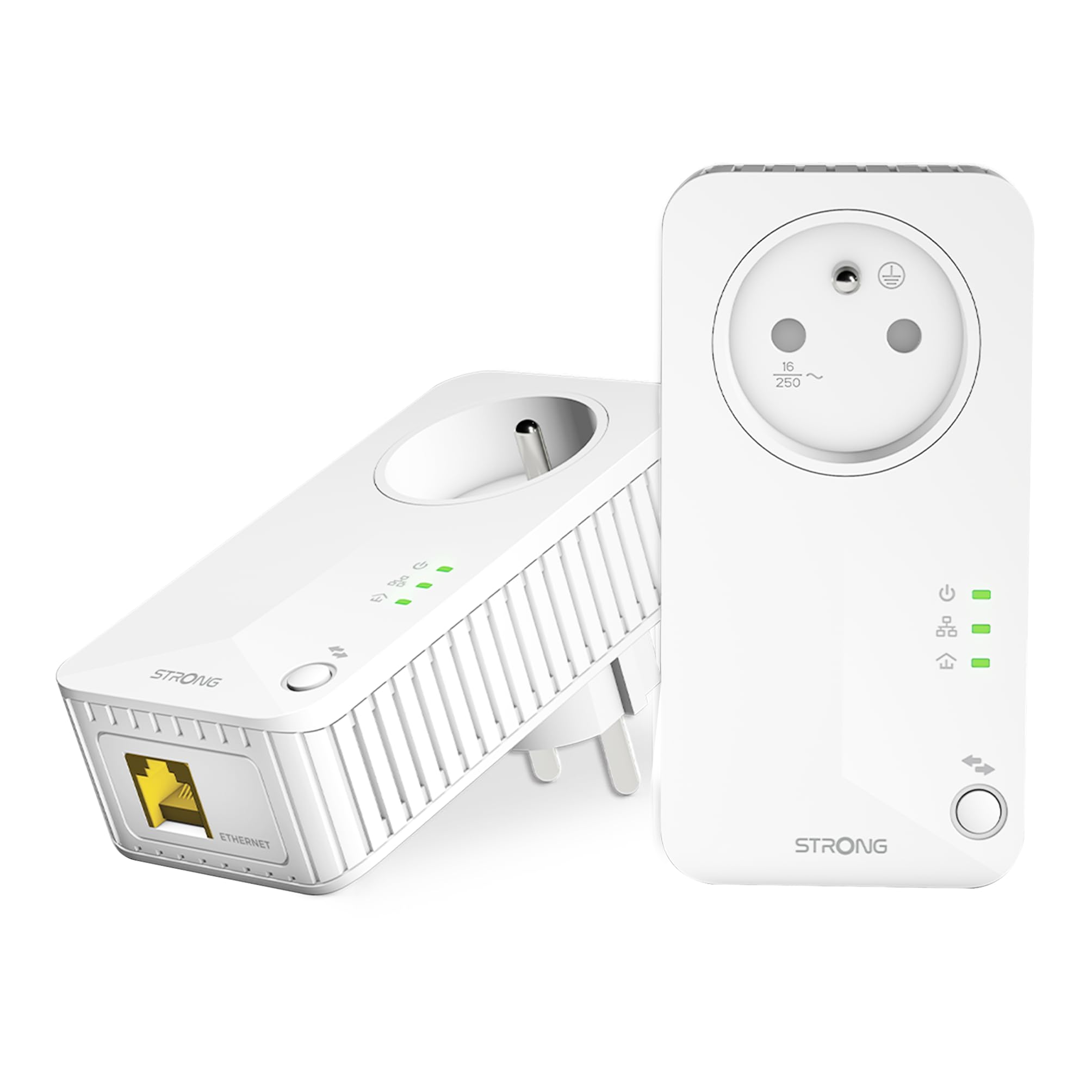 Strong POWERL600DUOFRV2 - Adaptateur CPL - Cybertek.fr - 0