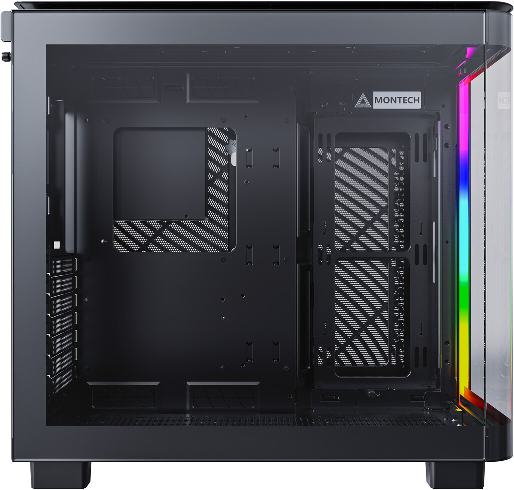 Montech MT/SansAlim/ATX Noir - Boîtier PC Montech - Cybertek.fr - 4