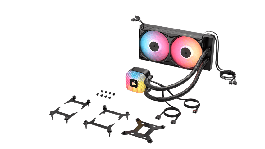 Corsair NAUTILUS II 240 RS ARGB - 240mm - Noir - Watercooling - 3