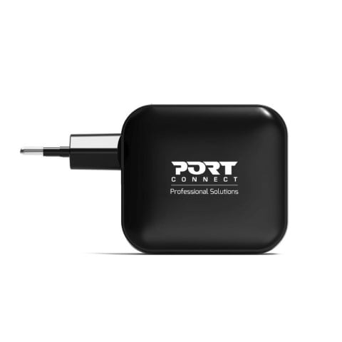 Port Chargeur mural 100W GaN 3 ports + Câble USB-C - 2m (902100PEU) - Achat / Vente Chargeur sur Cybertek.fr - 1