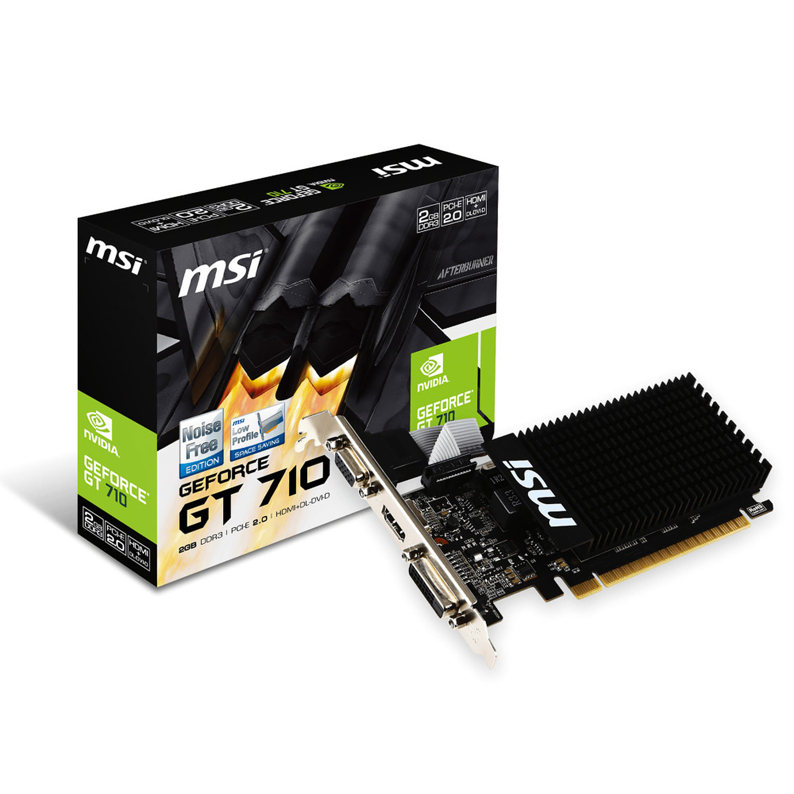 MSI GT 710 2GD3 LP 2Go Carte Graphique MSI Cybertek fr msi-gt-710-2gd3-lp-2go-carte-graphique-msi-cybertek-fr