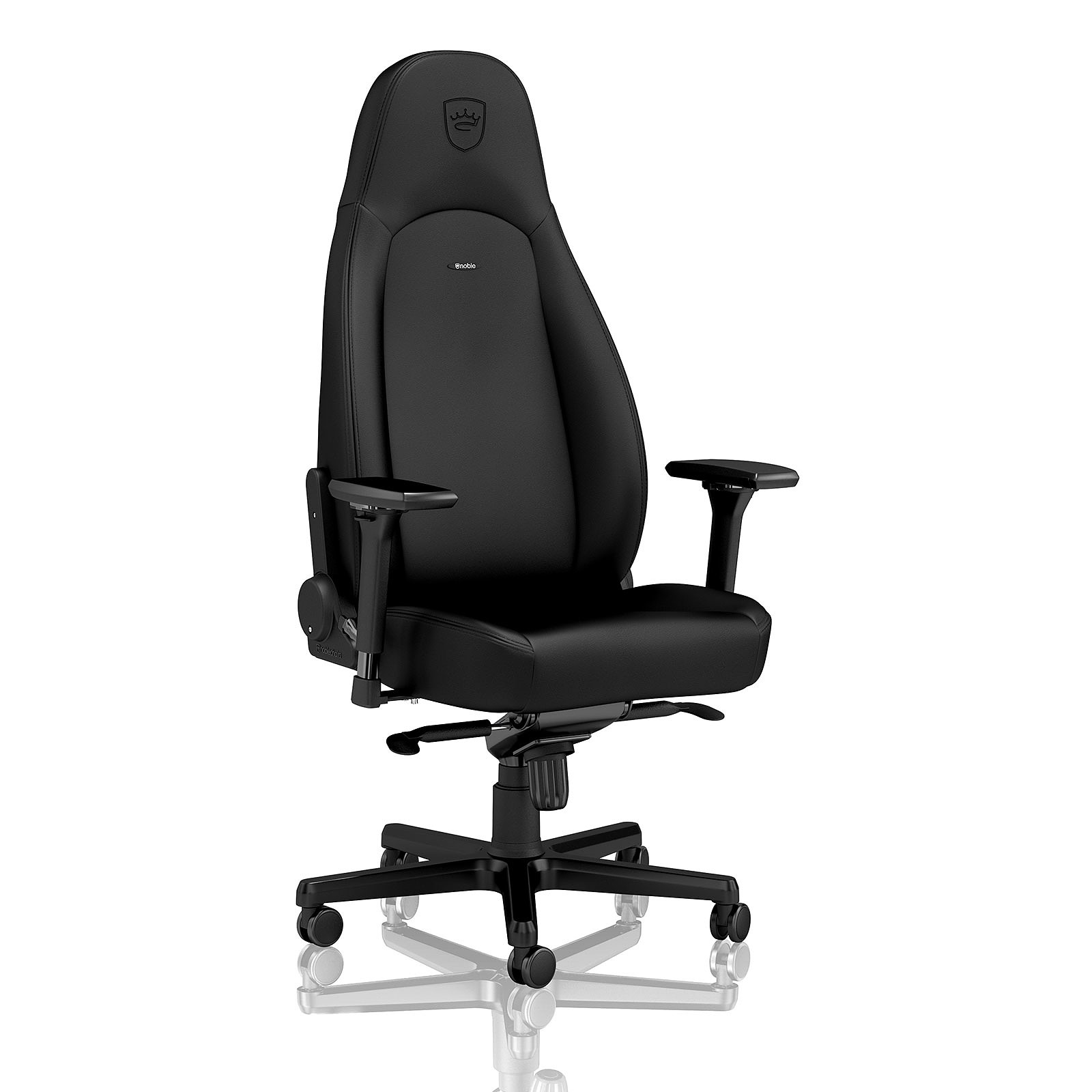 NobleChairs ICON Black Edition Noir - Siège PC Gamer - Cybertek.fr - 0