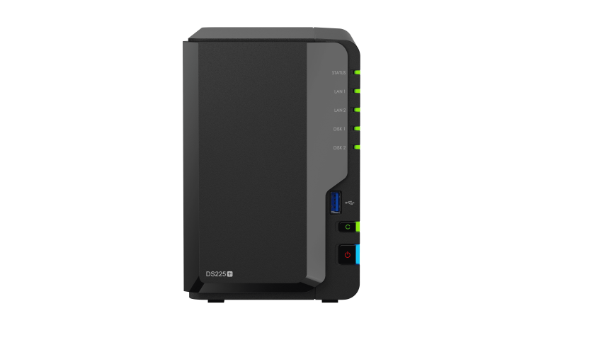 Synology DS225+ - 2 Baies (compatible disques tiers) - Serveur NAS - 2