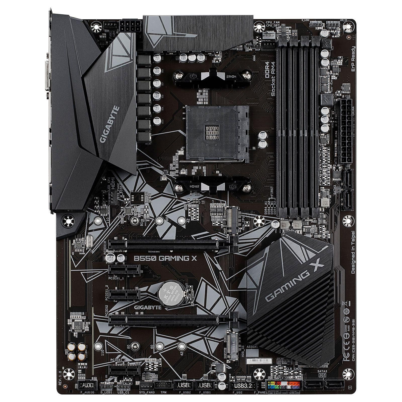 Gigabyte B550 GAMING X ATX  - Carte mère Gigabyte - Cybertek.fr - 3