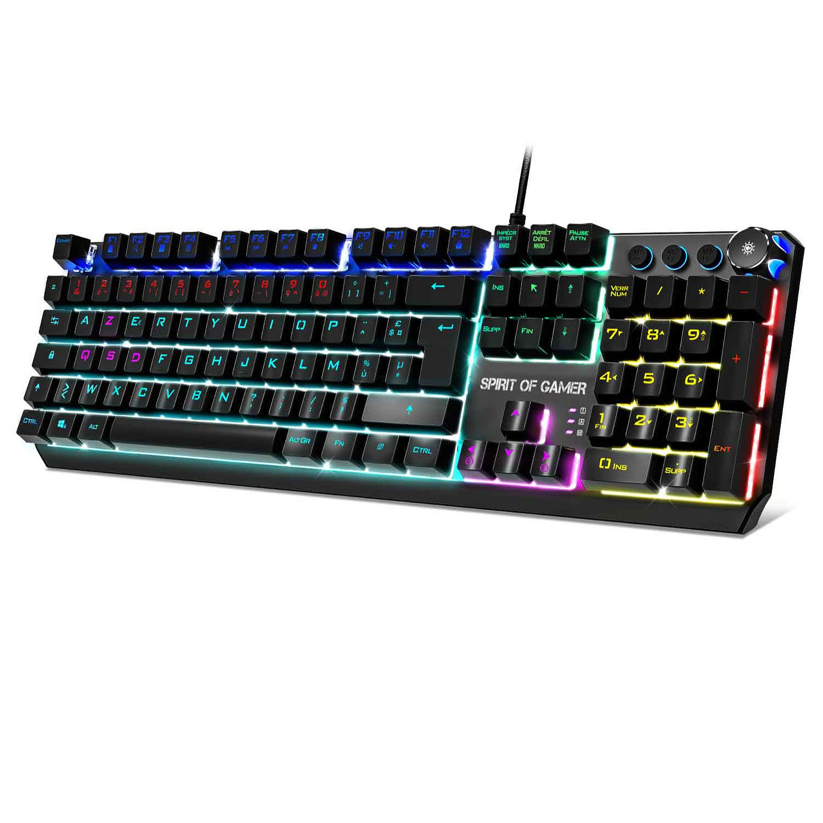 Spirit Of Gamer XPERT-K400 - Clavier PC Spirit Of Gamer - 2