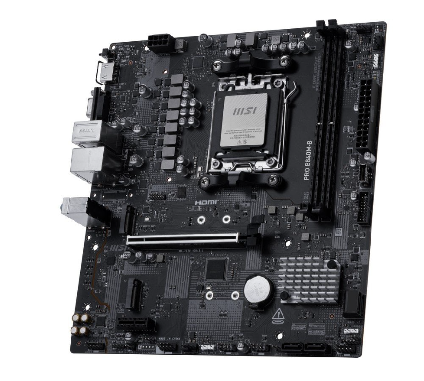 MSI PRO B840M-B Micro-ATX  - Carte mère MSI - Cybertek.fr - 3