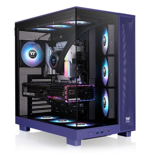 Thermaltake View 380 XL TG ARGB Future Dusk Violet - Boîtier PC - 0